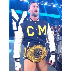 WWE CM Punk Steiner Bros Varsity Jacket
